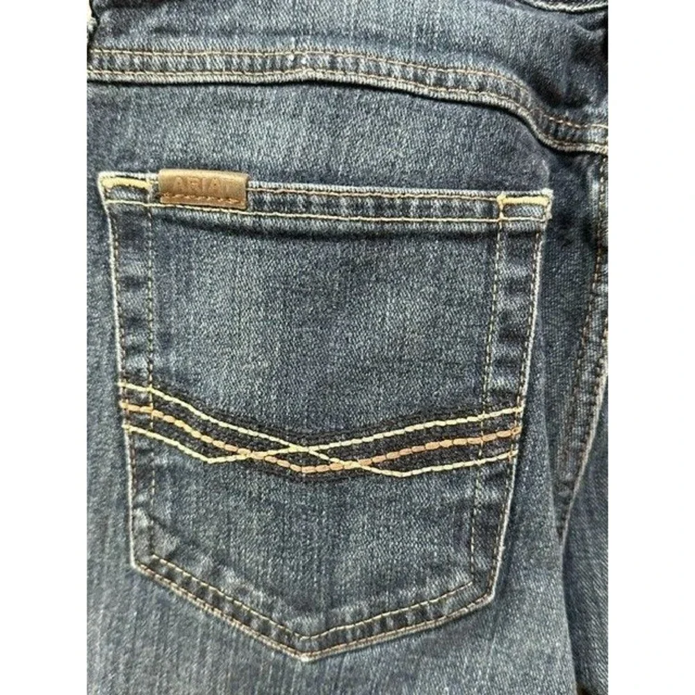 Ariat M5  Straight Leg Jeans Mens 30x34 Medium Wash Denim Western Cowboy